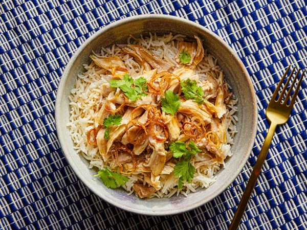 Taiwanese turkey rice 
