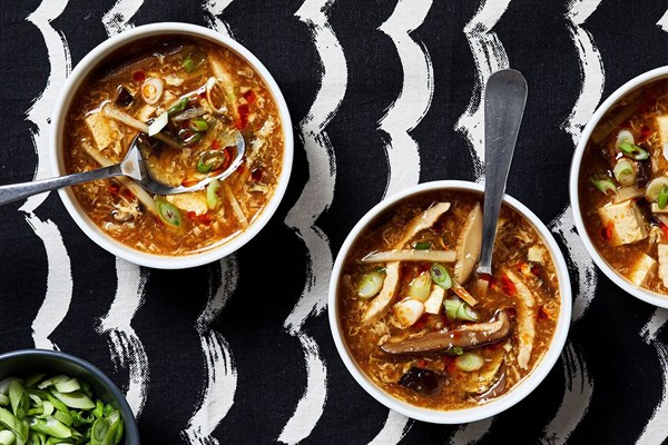 Takeout-style hot-and-sour soup 