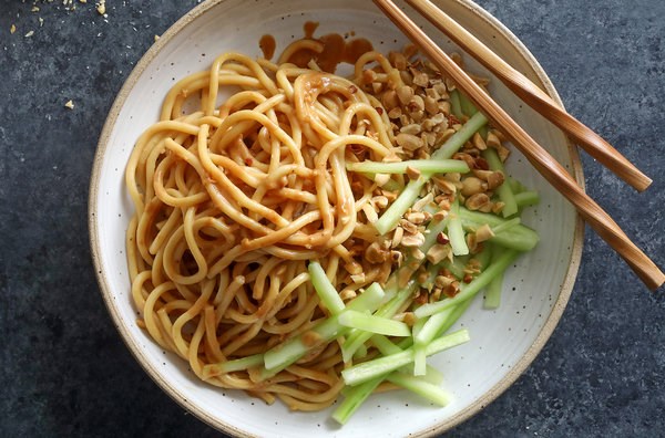 Takeout-style sesame noodles
