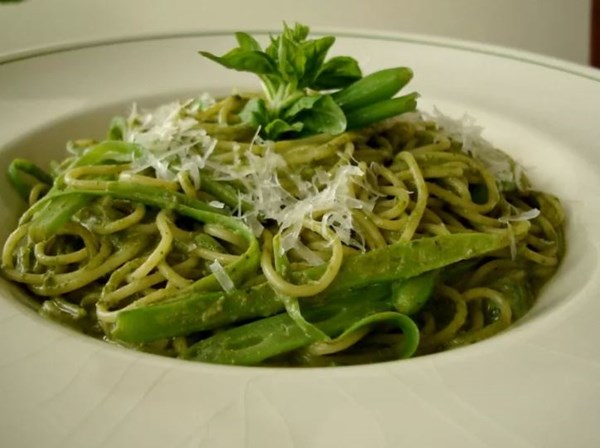 Tallarines verdes