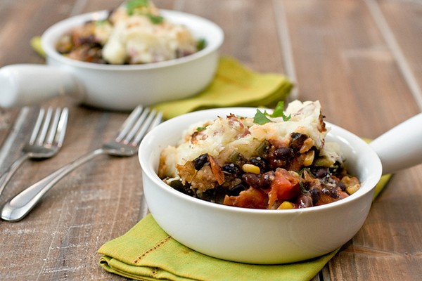 Tamale shepherd's pie