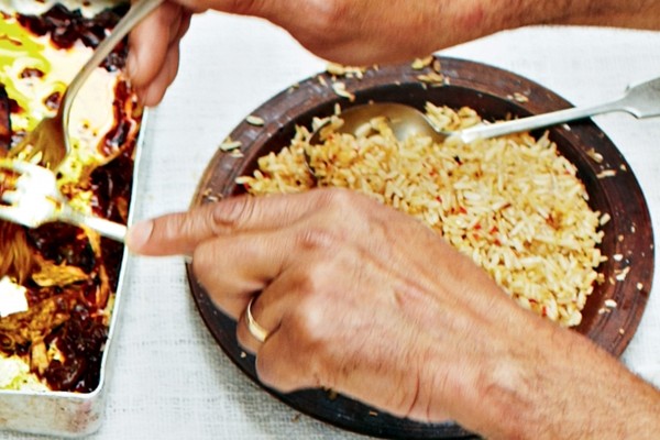 Tamarind & coconut rice