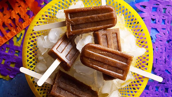 Tamarind and chilli iceblocks (Paletas de tamarindo y chile)