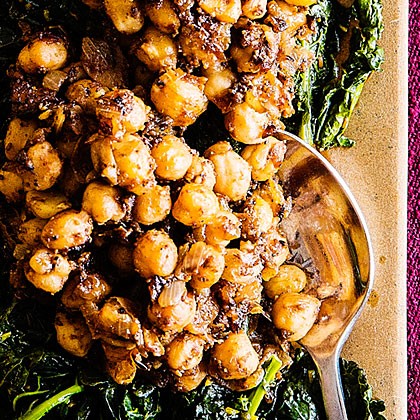 Tamarind chickpea curry