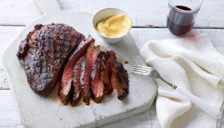 Tamarind-marinated bavette steak