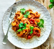 Tamarind prawn curry