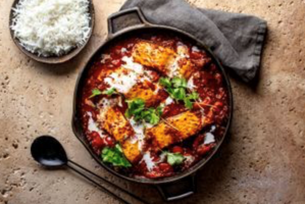 Tamarind salmon curry