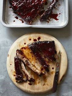 Tamarind treacle ribs