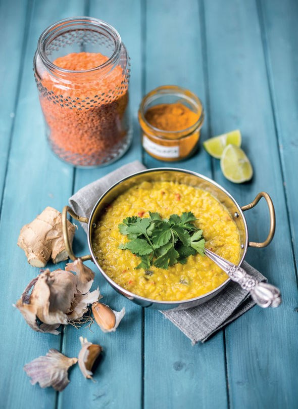 Tam's coconut lentil dahl