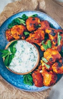 Tandoori cauliflower 'wings'