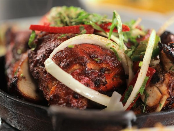 Tandoori chicken [Haldi Chowk Indian Bistro]