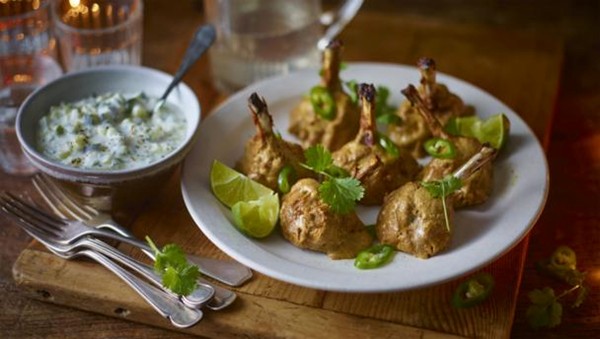 Tandoori chicken lollipop drumsticks