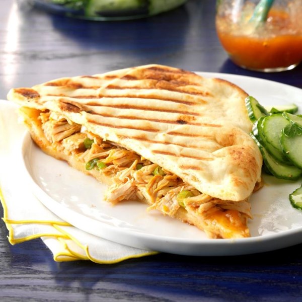 Tandoori chicken panini