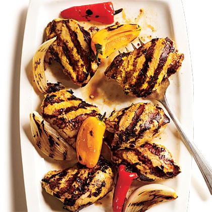 Tandoori chicken thighs