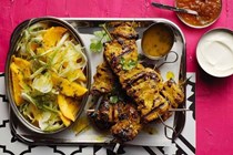 Tandoori chicken with mango salsa [Jessi Singh]