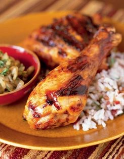 Tandoori chicken with Vidalia chutney