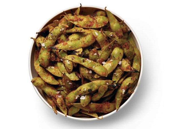Tandoori edamame