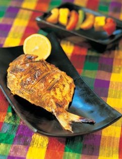 Tandoori fish