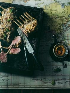 Tandoori lamb racks