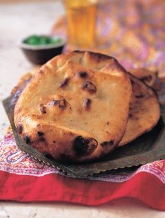 Tandoori leavened bread