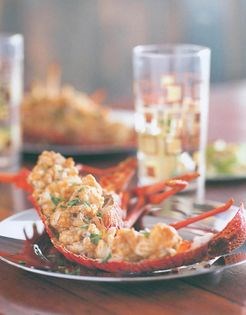 Tandoori lobster
