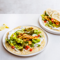 Tandoori paneer roti wraps