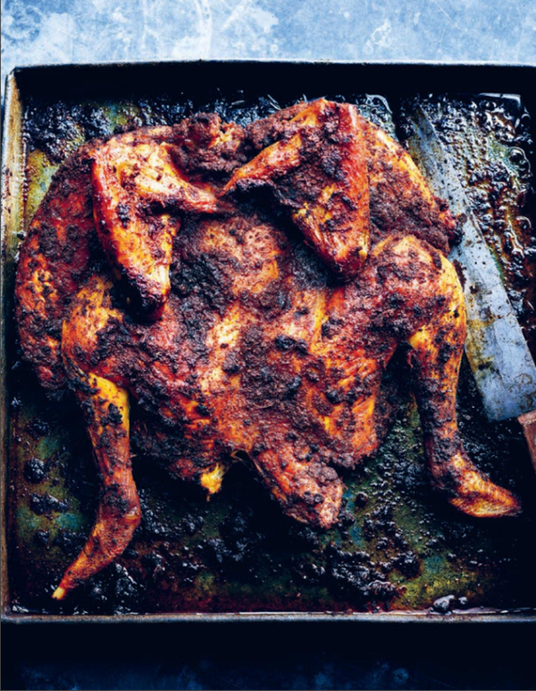 Tandoori roast chicken