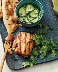 Tandoori salmon