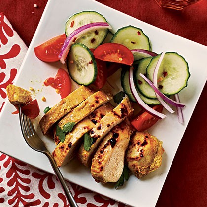 Tandoori-spiced chicken