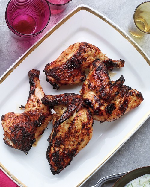 Tandoori-style chicken