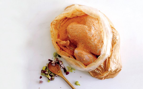 Tandoori turkey
