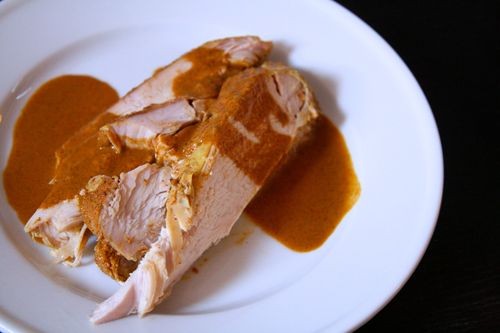 Tandoori turkey