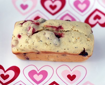 Tangerine cranberry poppy seed bread