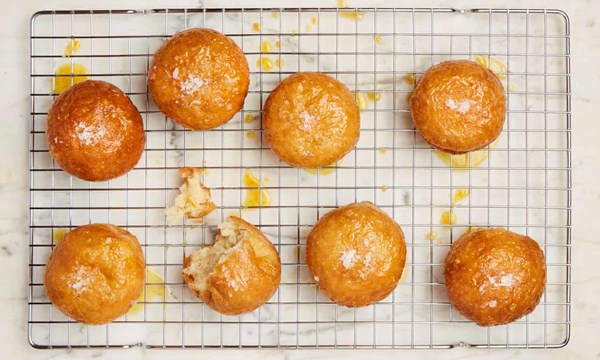 Tangerine doughnuts