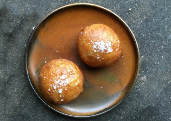 Tangerine doughnuts