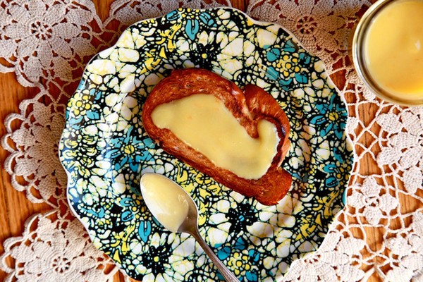 Tangerine lemon curd