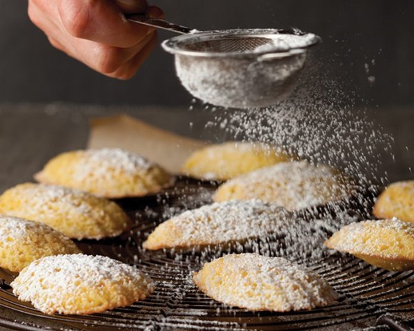 Tangerine madeleines