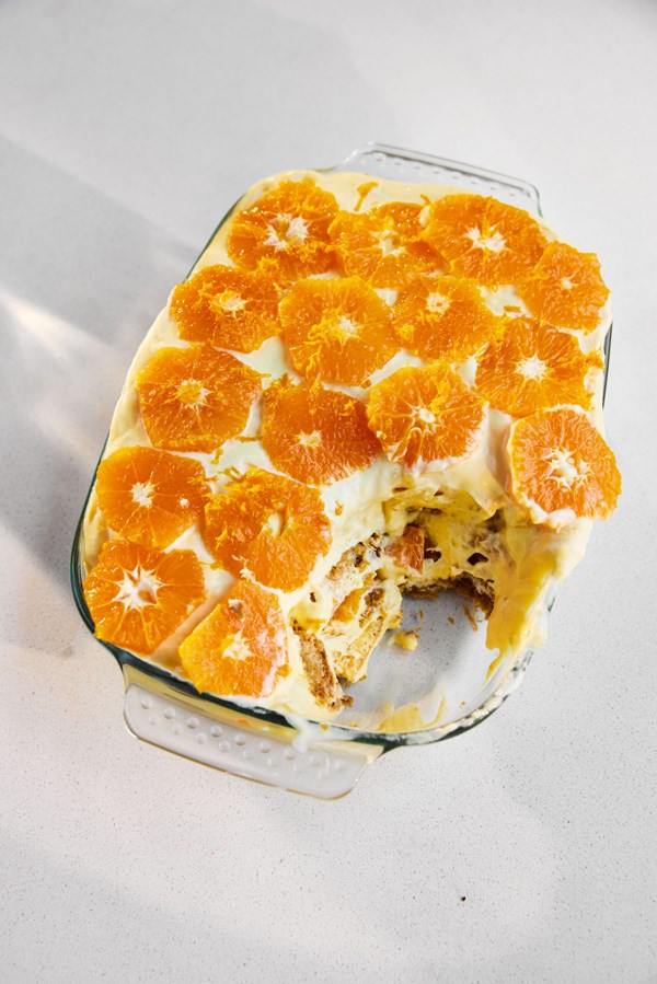 Tangerine tiramisu