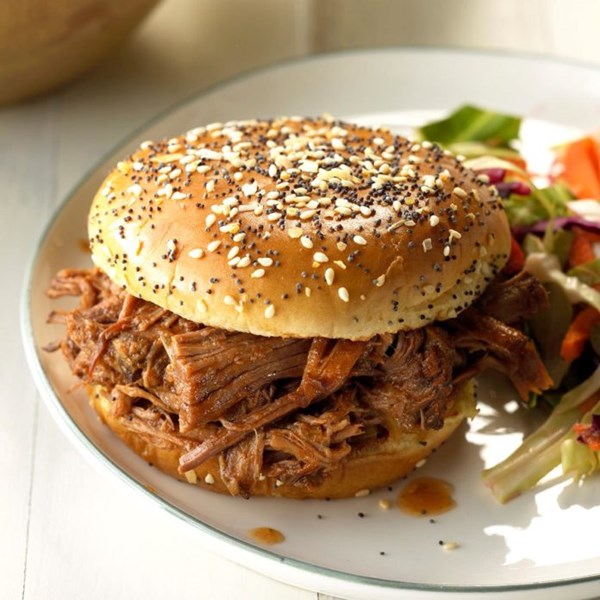 Tangy barbecue sandwiches 