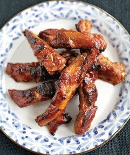 Tangy BBQ pork ribs
