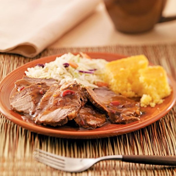 Tangy beef brisket