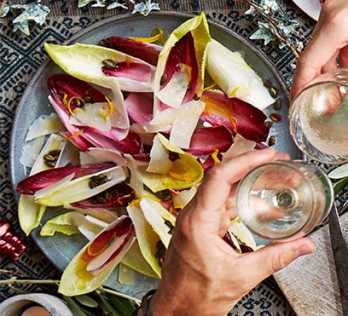 Tangy chicory salad
