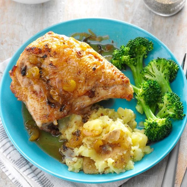 Tangy glazed chicken