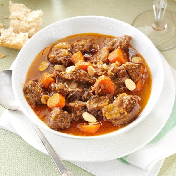 Tangy lamb tagine