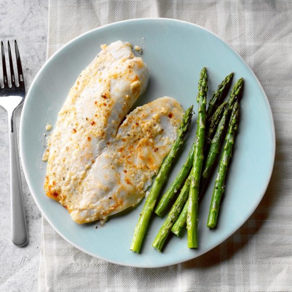 Tangy Parmesan tilapia 