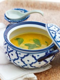 Tangy pumpkin soup