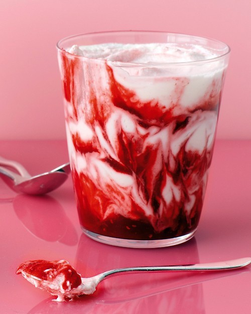 Tangy raspberry fool