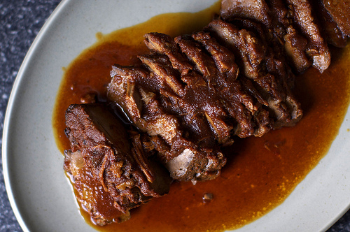 Tangy spiced brisket