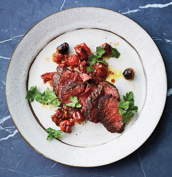 Tangy tomato relish