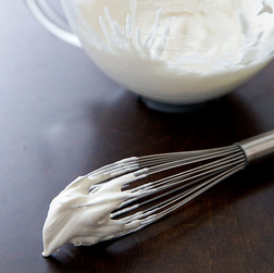 Tangy whipped cream